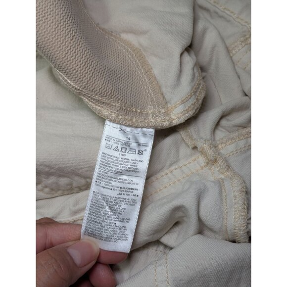 Old Navy Maternity Side Panel Overalls Women Size 14 Straight Leg Utility Casual - Picture 13 of 13